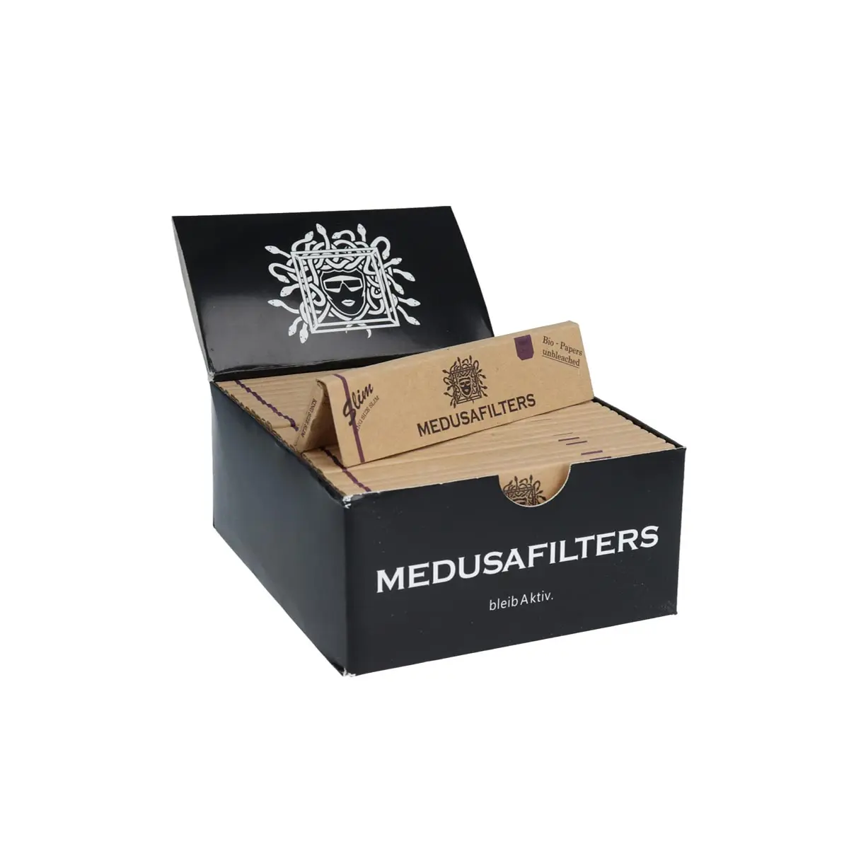 Medusa King Size Slim Unbleached - 50x