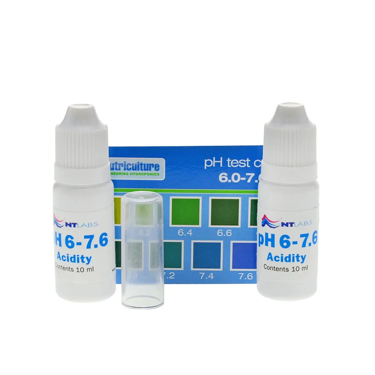Test del valor pH fino. 150 tests, pH 6,0 - 7,6
