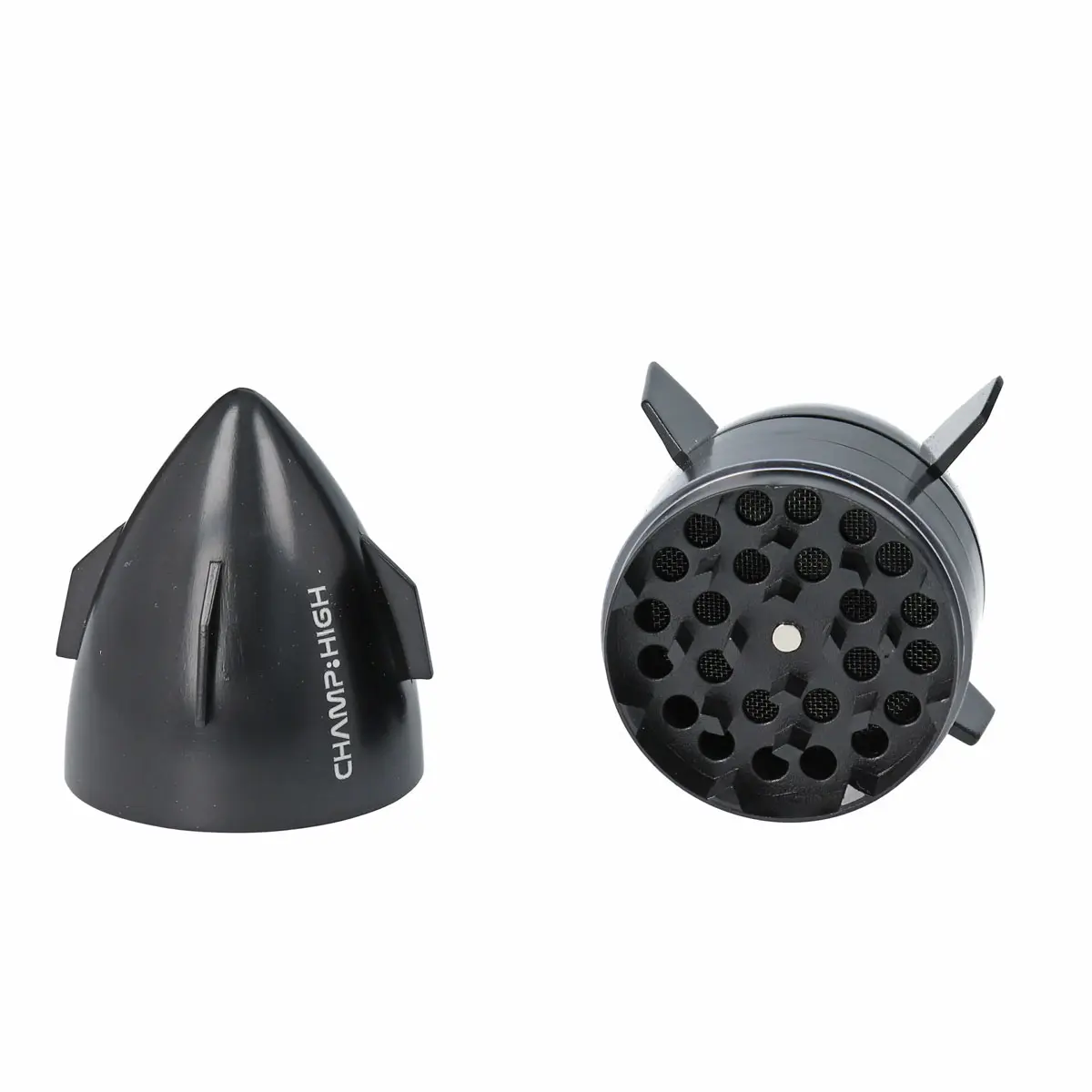 Molinillo Champ High de 4 piezas 'Black Spaceship'