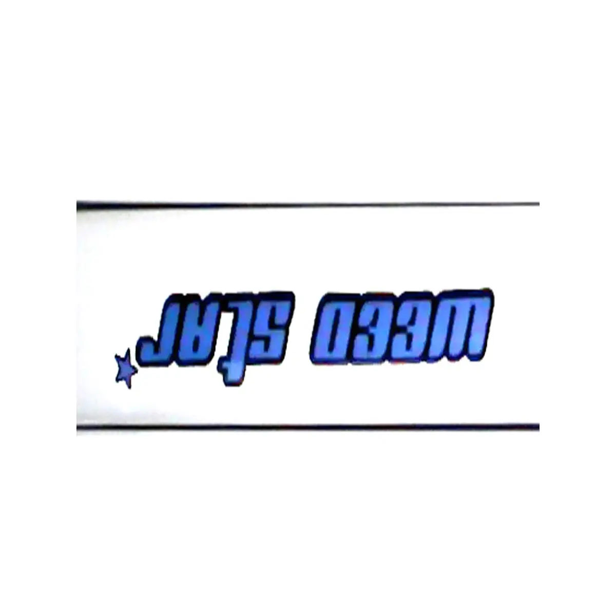 Big Mama ICE bong de cristal de weed star * - 50cm