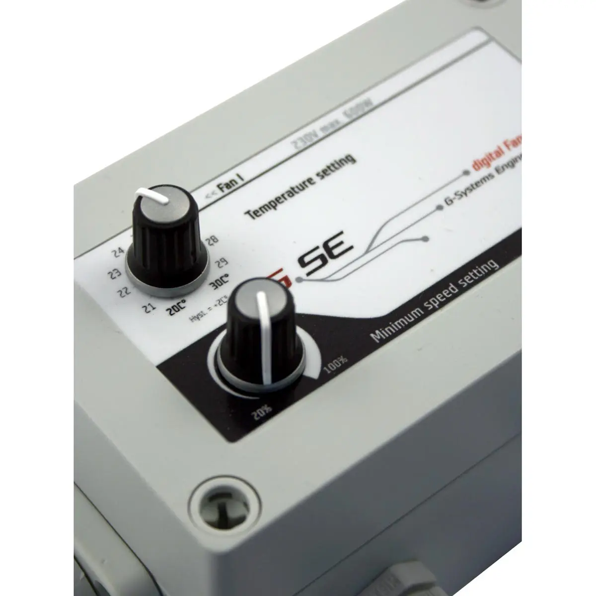 G-Systems controlador del ventilador digital para control del clima