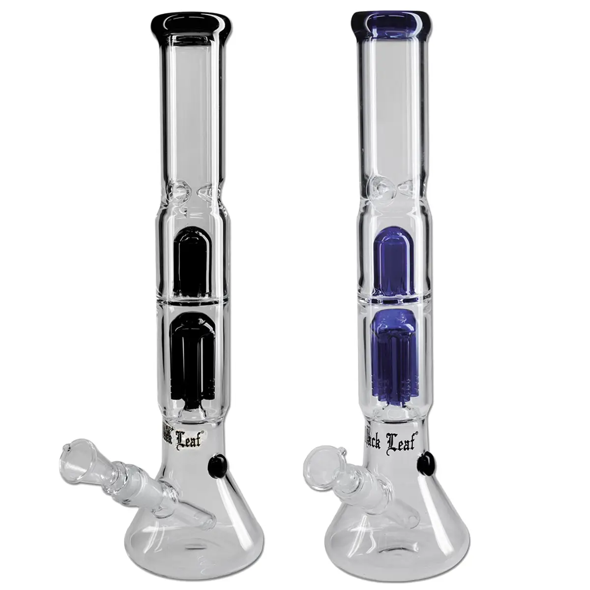 Black Leaf Perkolator Icebong bong para hielo