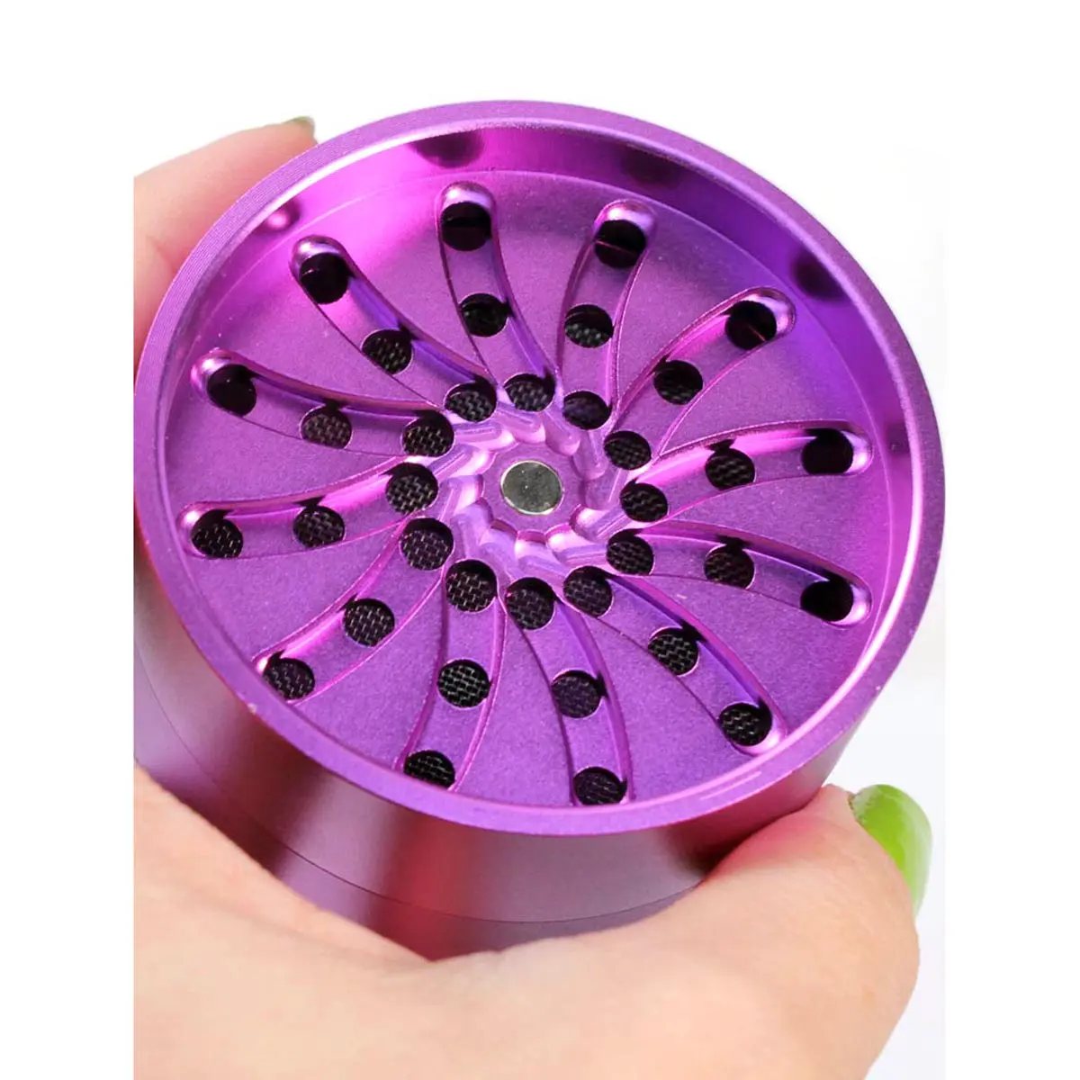 Grinder de Aluminio Masher plata