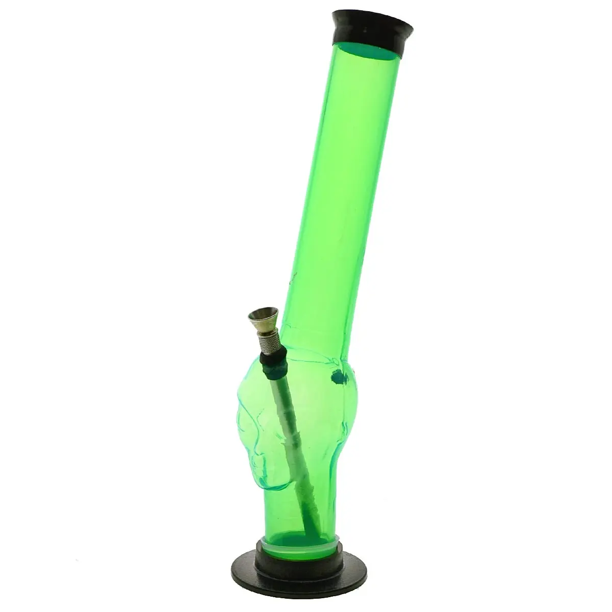 Bong de acrílico fluorescente "Alien Buddy" 30 cm