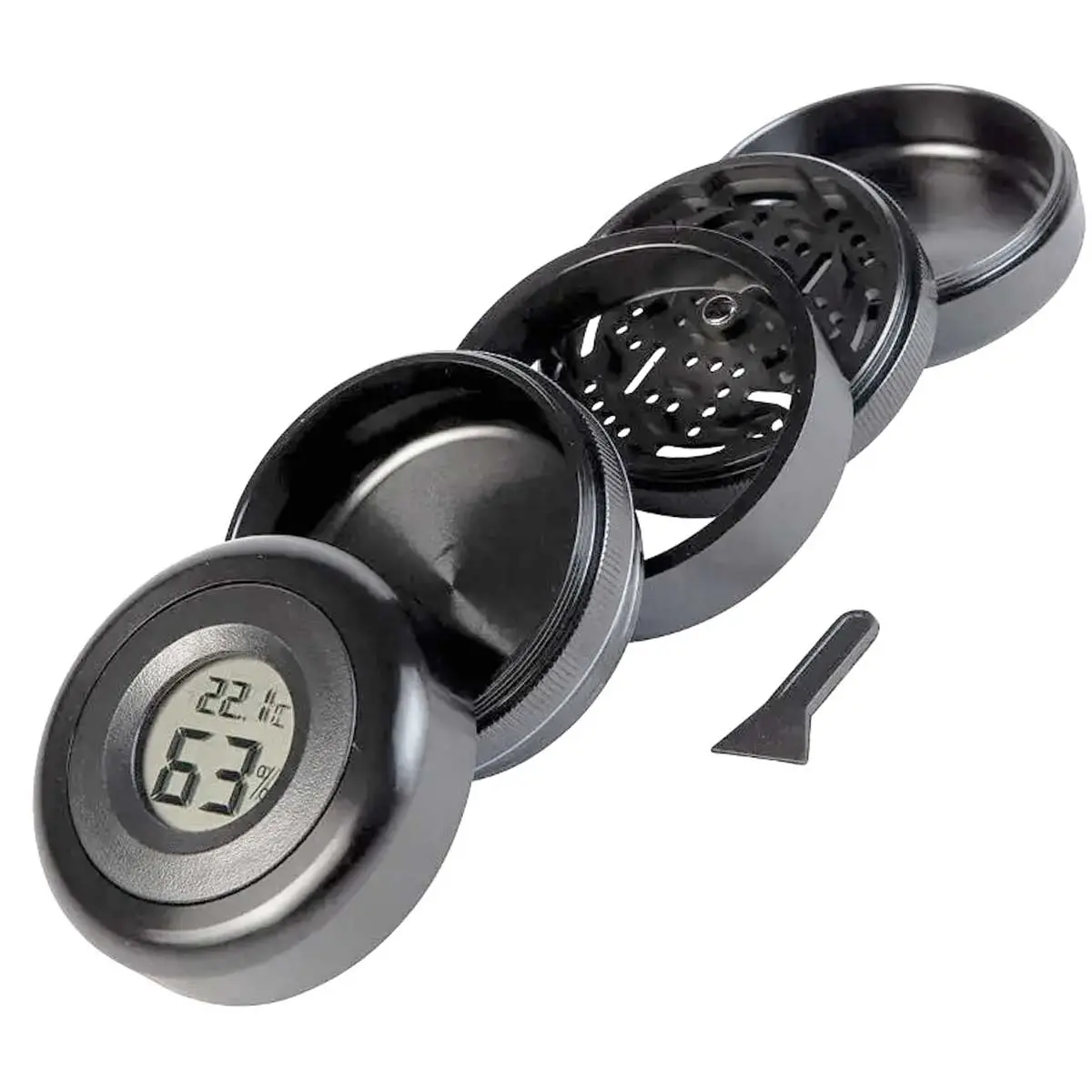 Grinder con higrómetro 