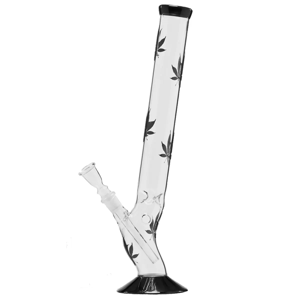 Bong multileaf edición negra 42cm