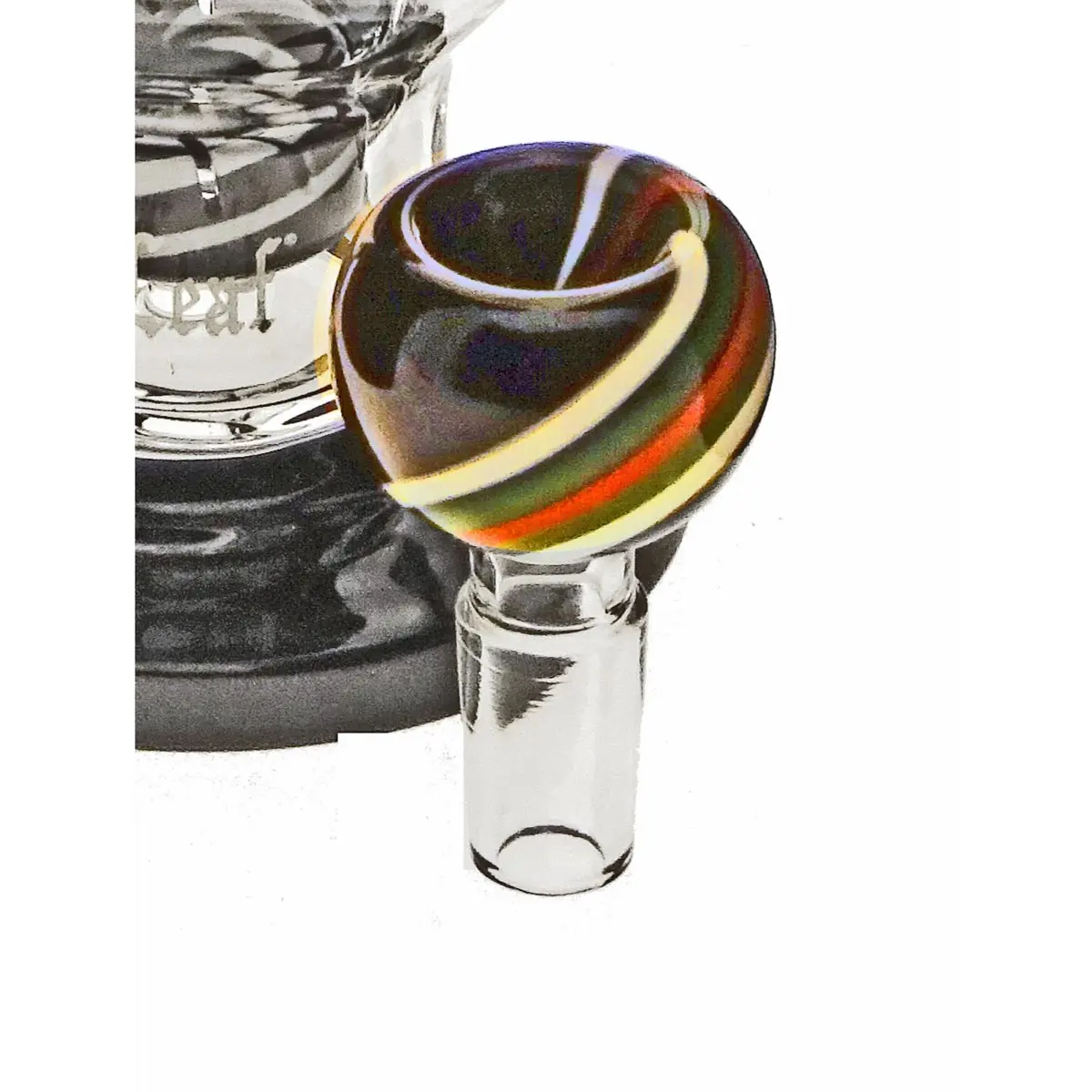 Black Leaf pipa de agua con 2x cazoleta Hierbas y Aceite