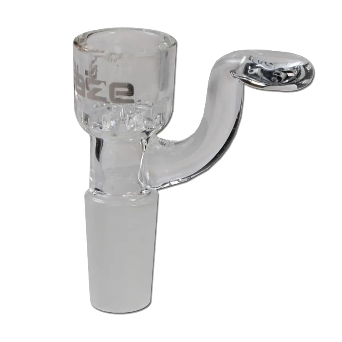 Blaze cabeza de vidrio con colador + asa 14,5 claro