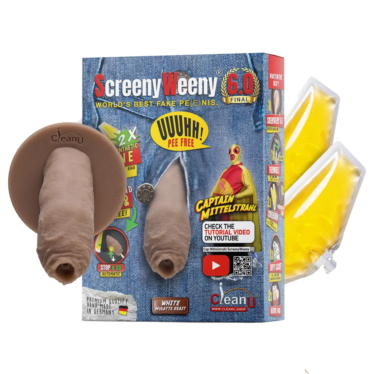 Screeny Weeny 6.0 blanco / mulato - Beast