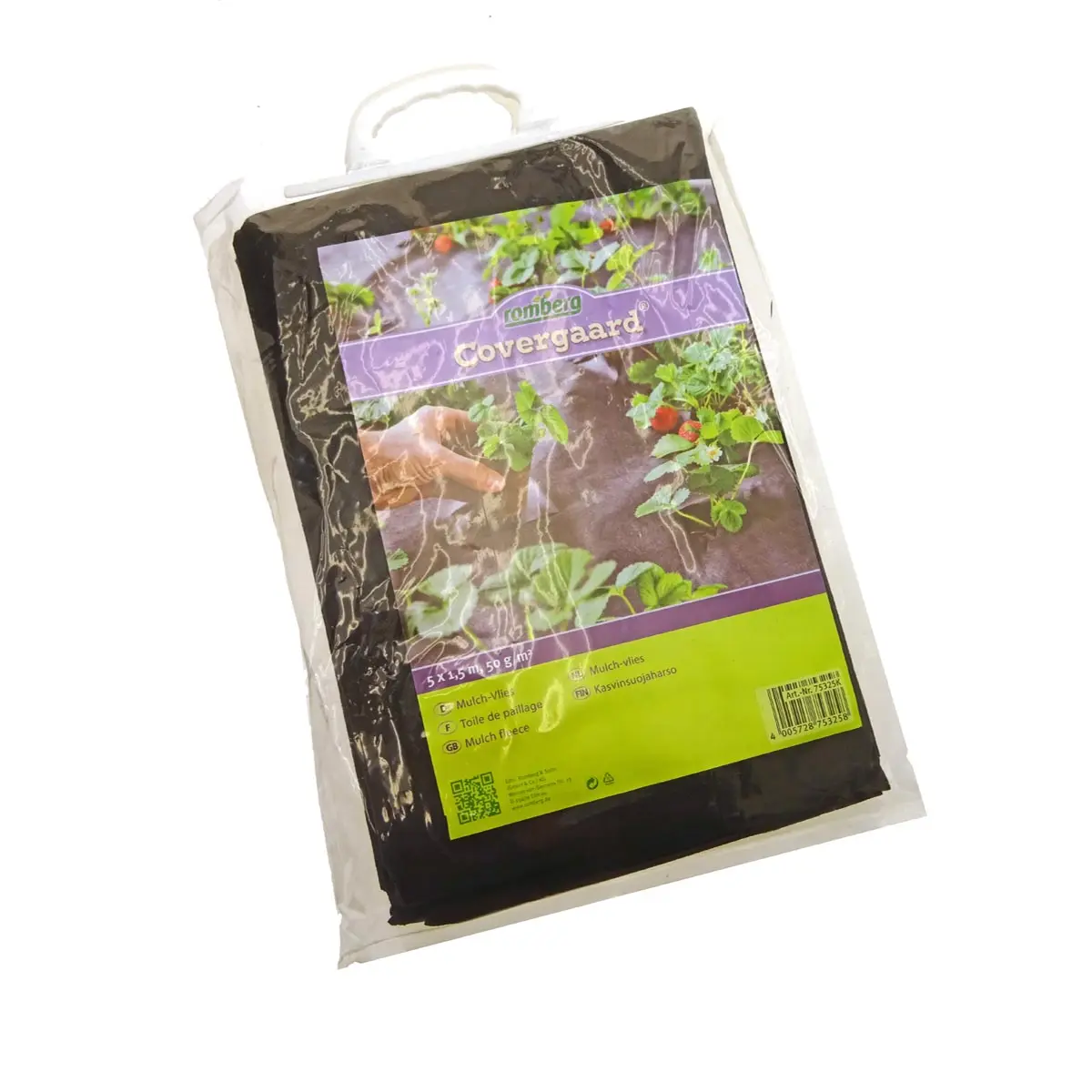 Fleece para mantillo, 5 x 1,5 m, 50 g / m²