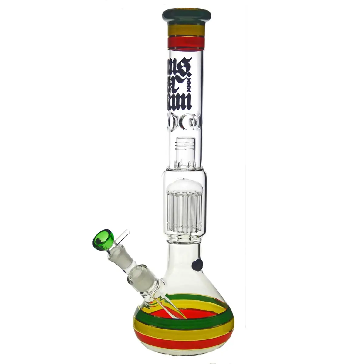 Bong de vidrio Amsterdam Roots - Rasta