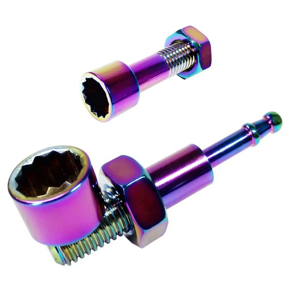 Silbato de metal 'Screw'