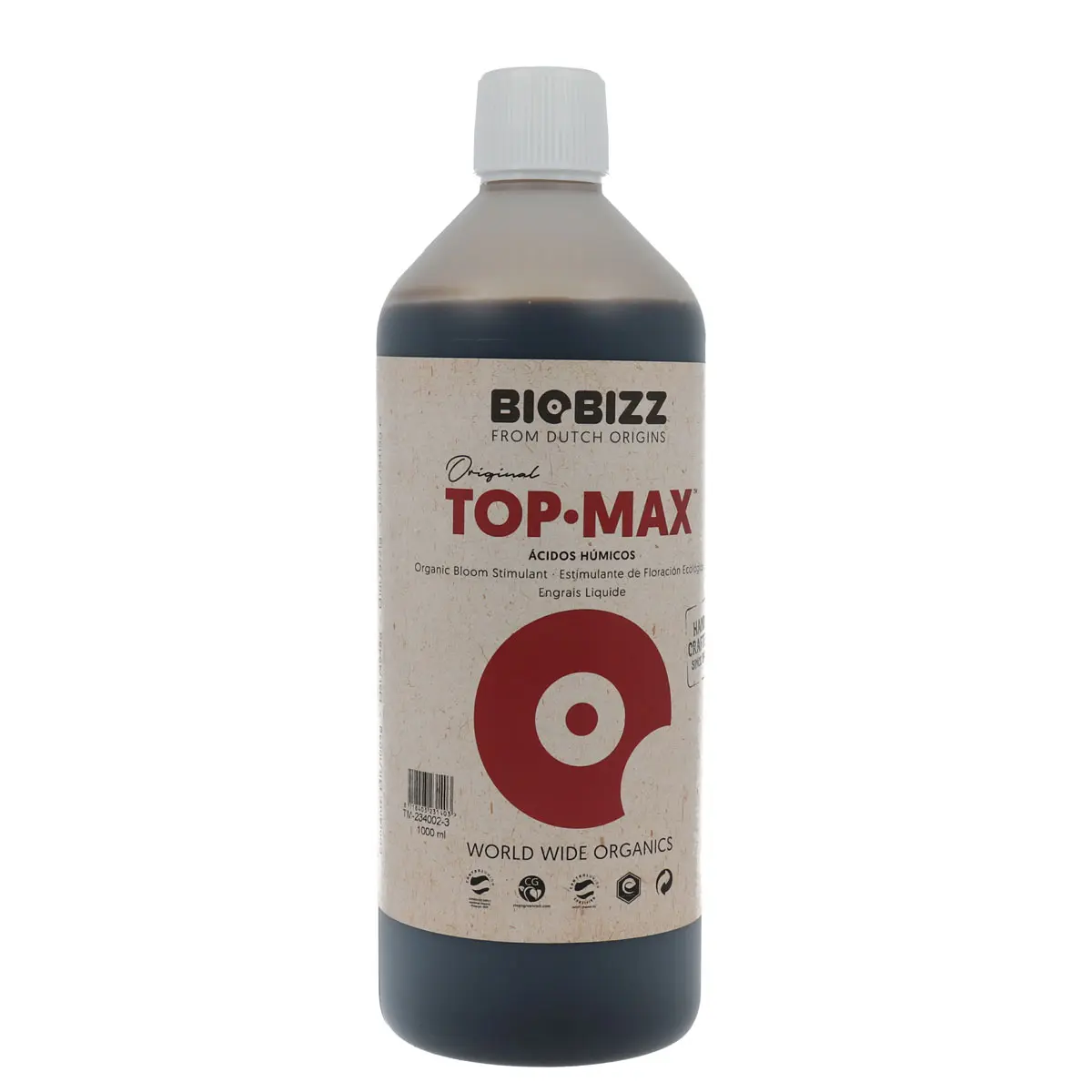 1 litro TopMax de BioBizz