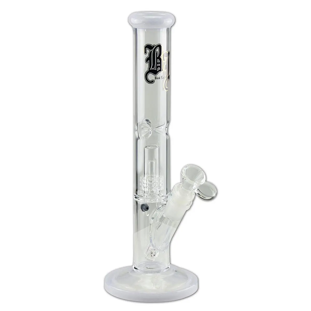 Black Leaf Ice Bong 'Drumperc' 30cm