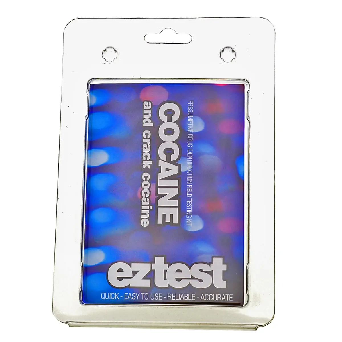 eztest Tube para la identificación de cocaína y crack