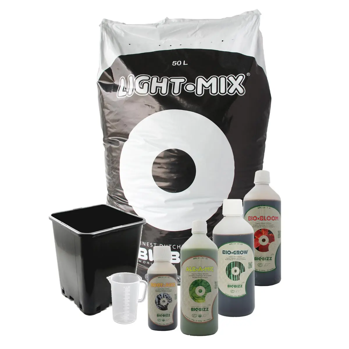 Bio-Bizz - Mantillo/Nutriente  Set - Light Mix