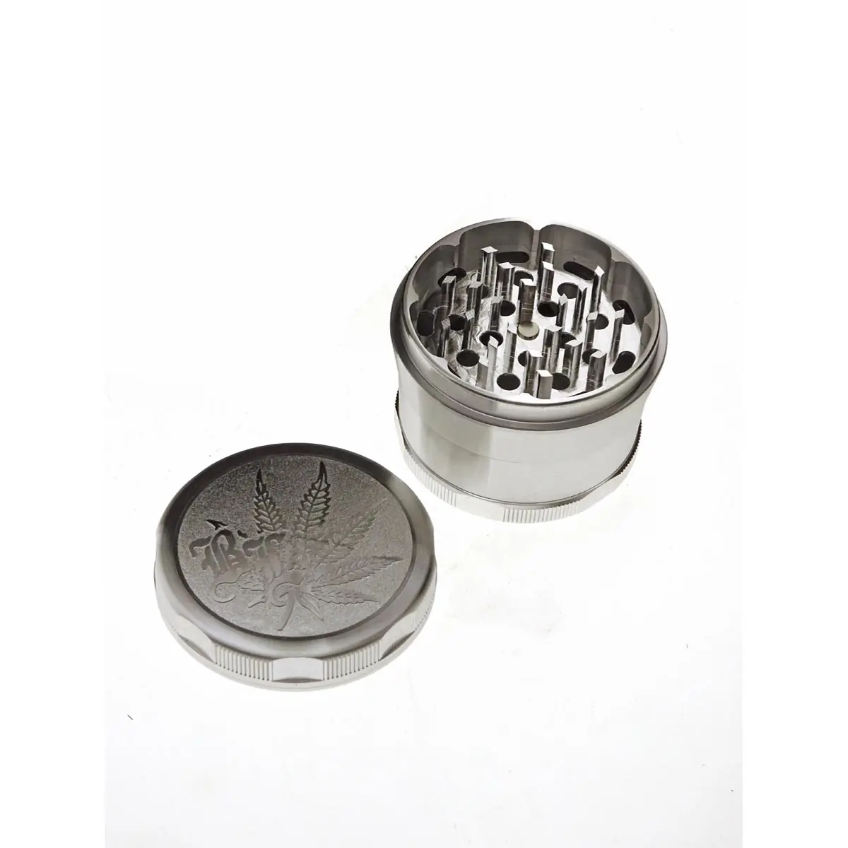 Grinder goblet 4 piezas Ø 63 mm plata