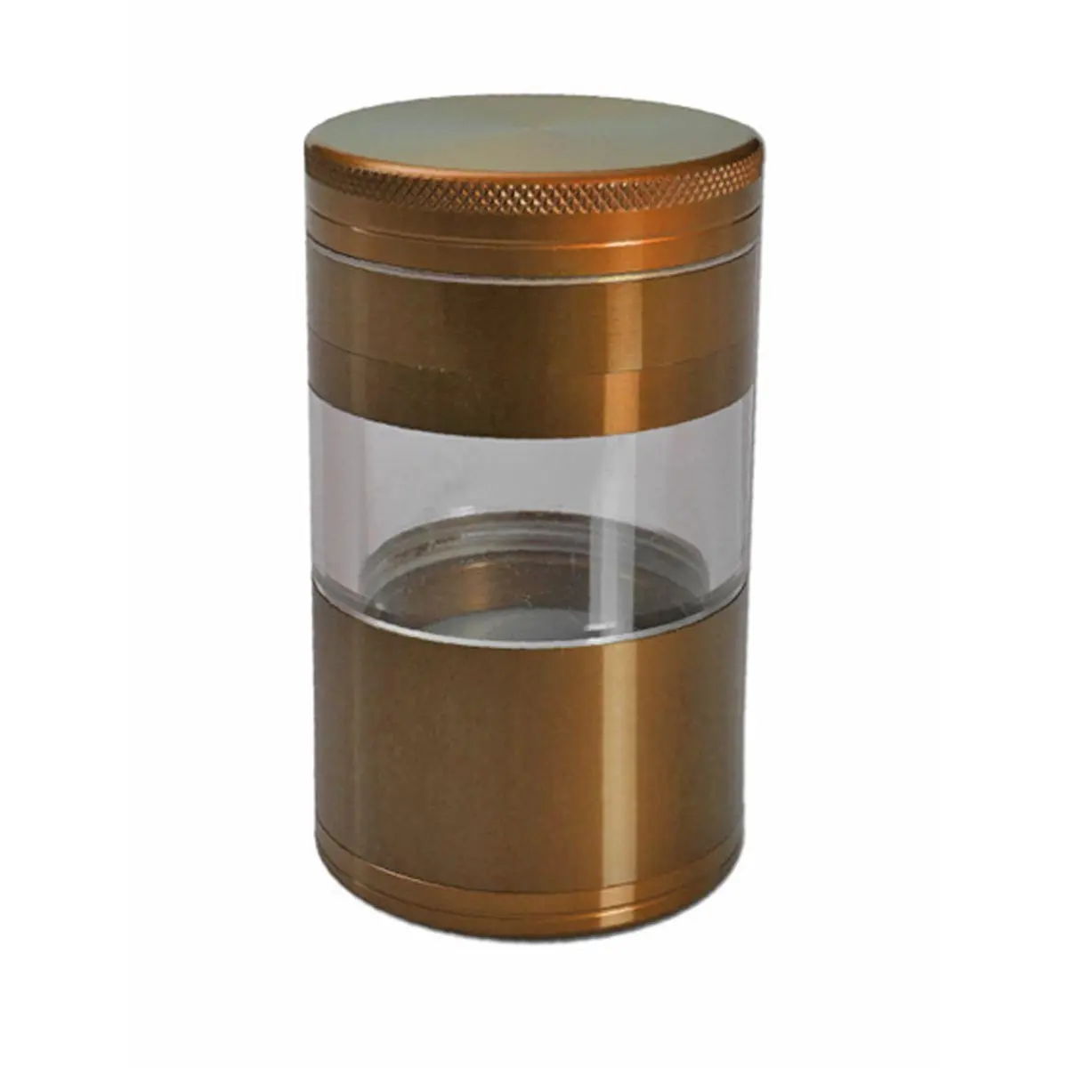 Grinder de aluminio 5 piezas con cierre magnético de café