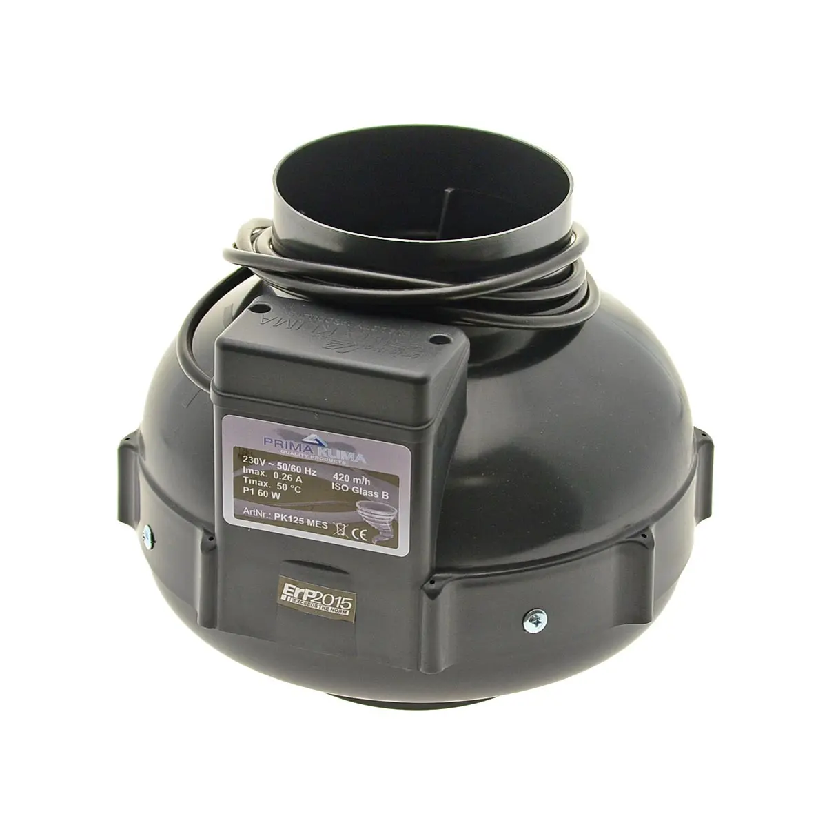 Primaklima ventilador 125mm - 420 m³/h