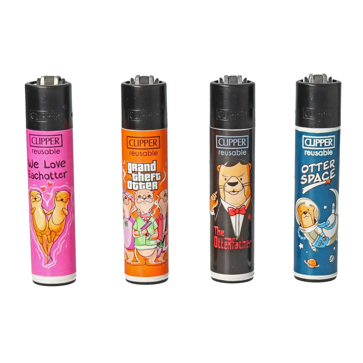 Mechero Clipper "nutria"