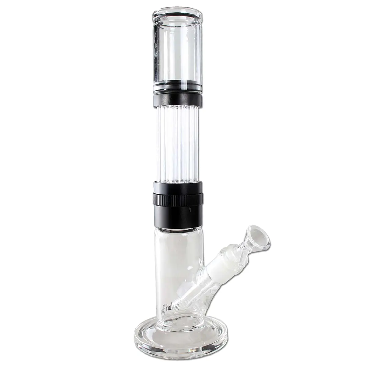 Bong de Tornillo 'Kit' de Hoja Negra 35cm