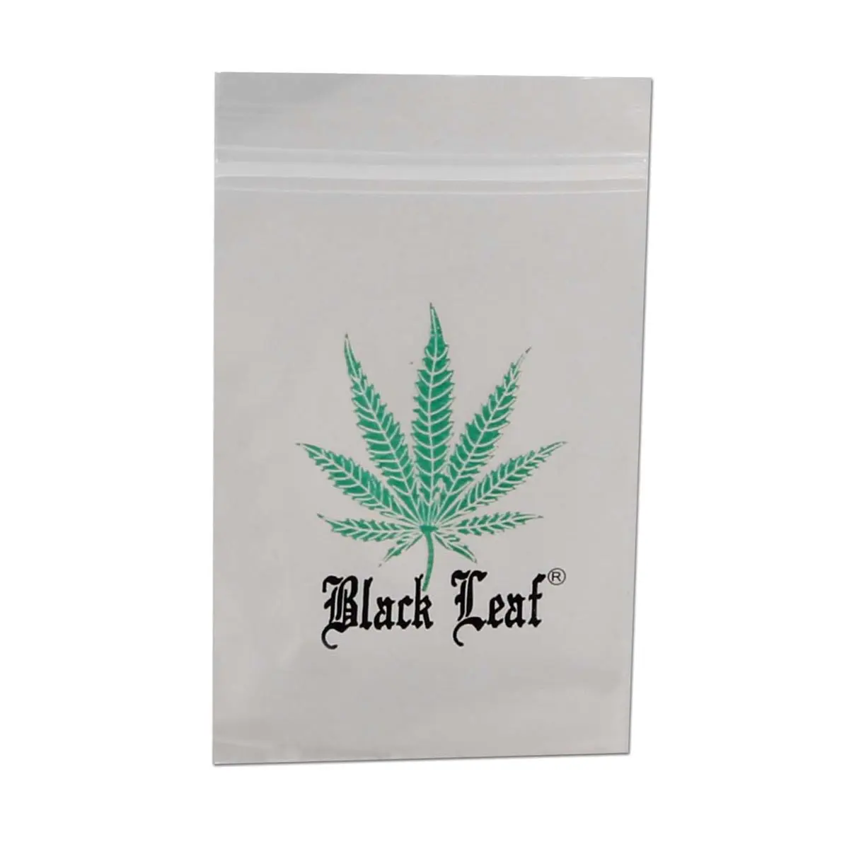 Bolsa autocierre Black Leaf 4 x 6 cm