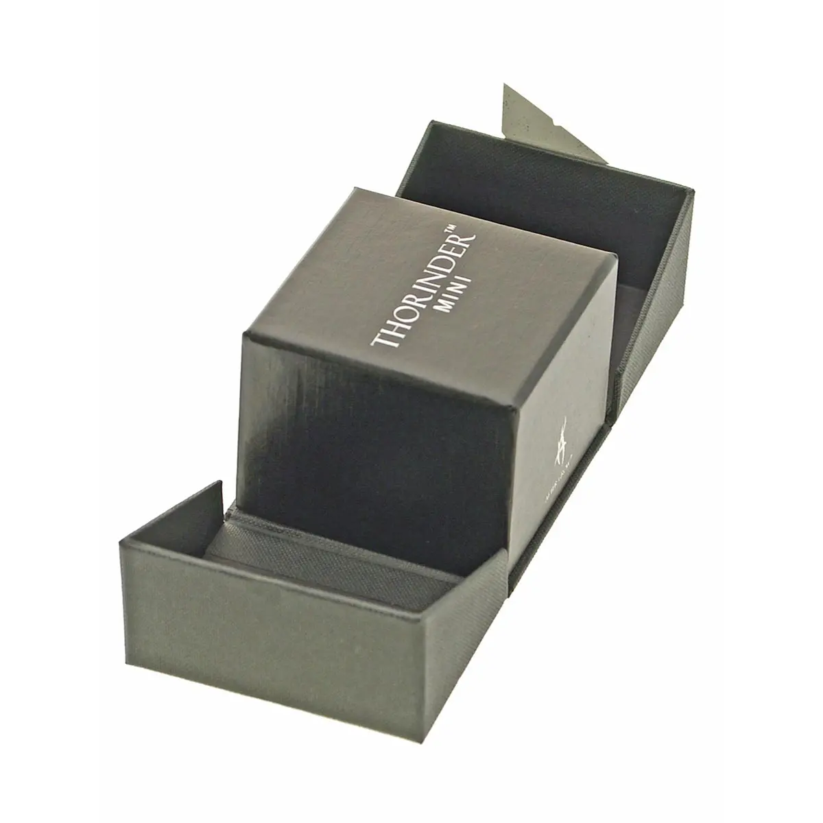 Thorinder Grinder con ventana negro / plata Mini