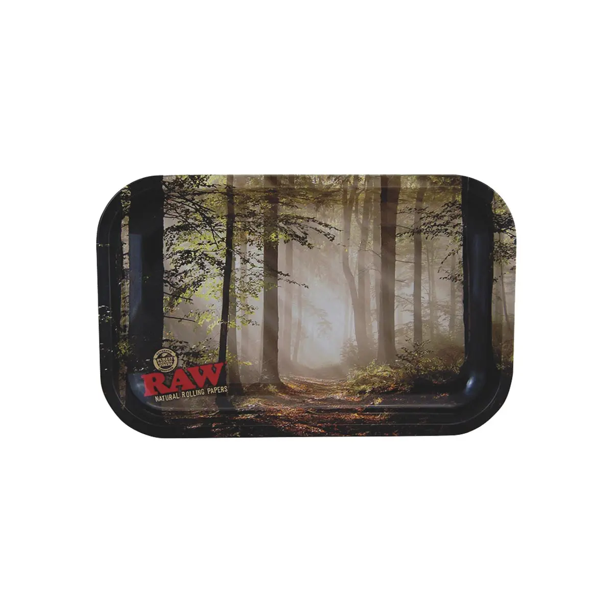 Raw Rolling Tray bandeja de liar Small Bosque