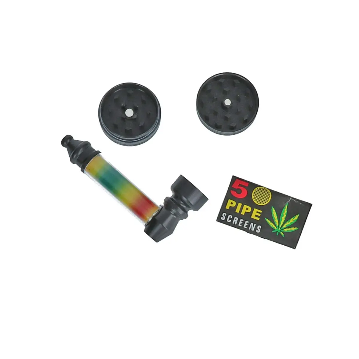 Juego de pipas "Rasta"