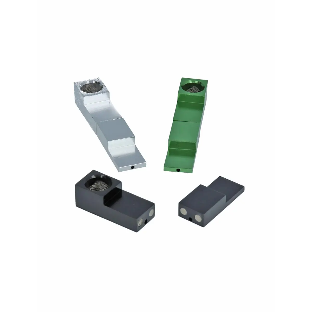 Tubo de clic magnético de aluminio 75mm