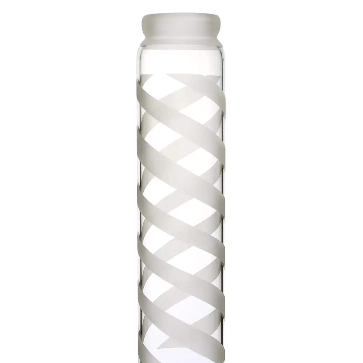 Bong de cristal arenado 43 cm