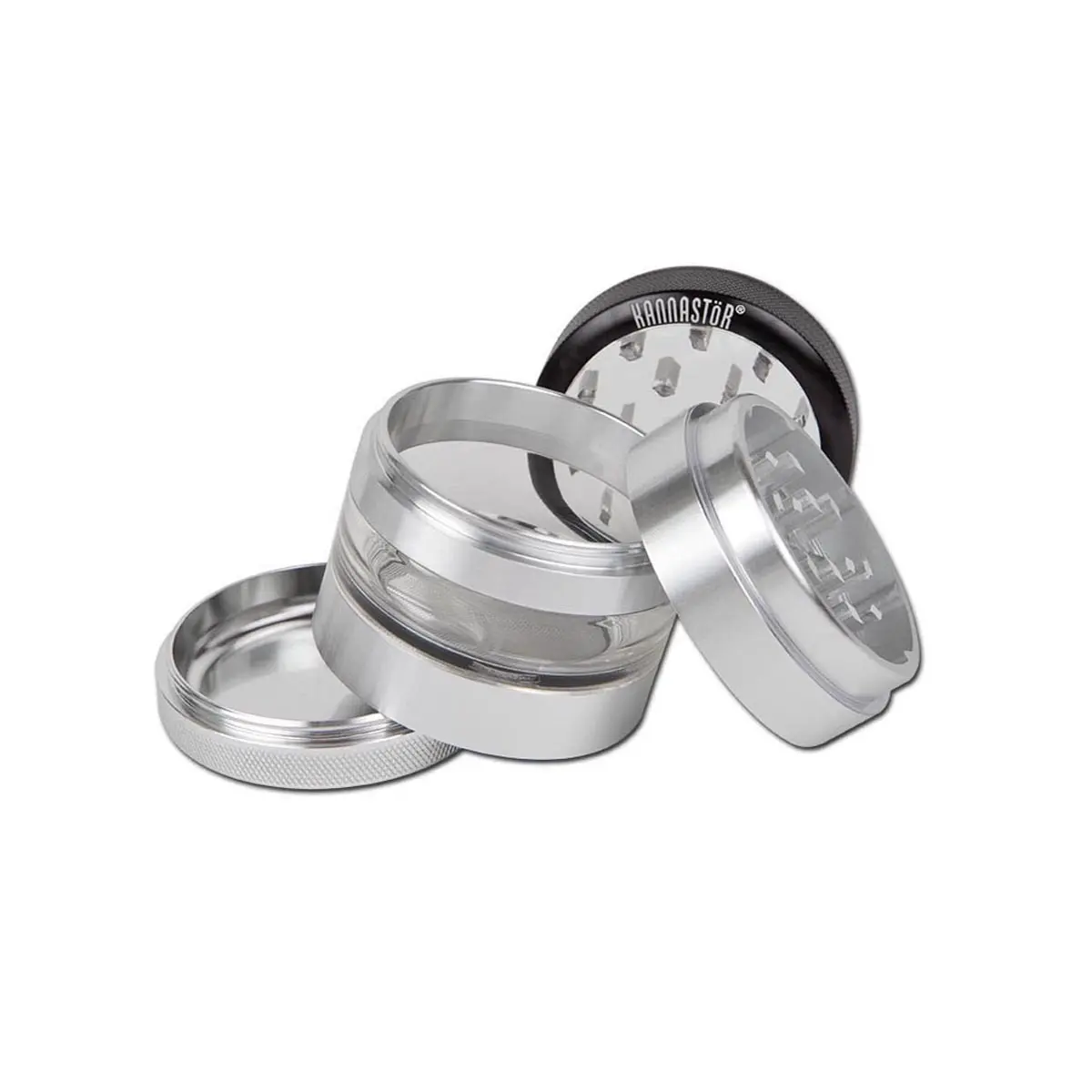 Kannastör Grinder Clear Top 4 uds.