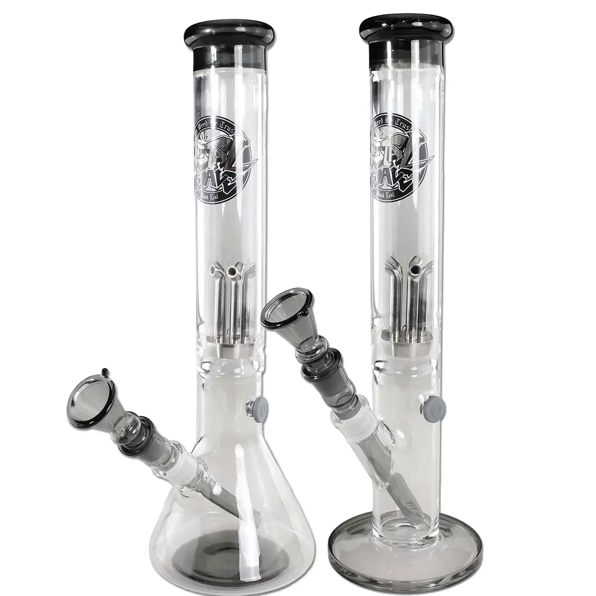 Hoja Negra 'Ola de Metal' 38 cm