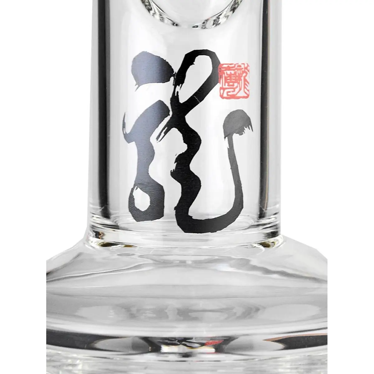 Bong Black Leaf GTI Dragón Dorado recto ICE