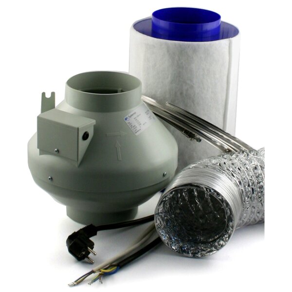 Kit ventilador de extracción 440 m³/h