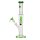 Grace Glass Bong "Dainty Green Diane" 37 cm