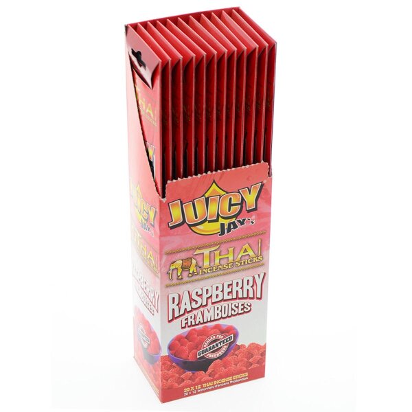 12 x Juicy Jays Incienso "Raspberry"