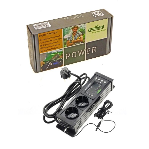 HortiSwitch - Termostato digital con reloj programador
