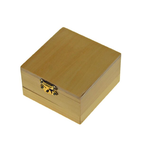 Caja de madera con tamiz - mini