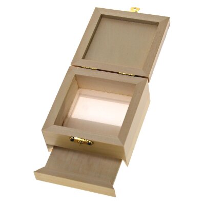 Caja de madera con tamiz - mini