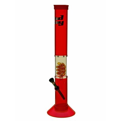 Bud Boy Bong de acrílico con percolador "Red Cane"