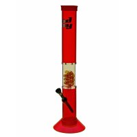 Bud Boy Bong de acrílico con percolador "Red Cane"