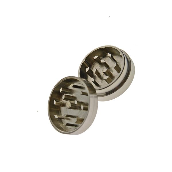 Black Leaf grinder de acero inoxidable 2 piezas - 38 mm