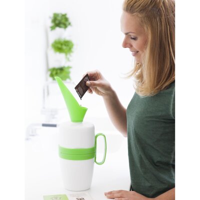 Minigarden Regadera, 2,5 L, blanco / verde