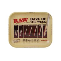 Raw Rolling Tray bandeja de liar Daze of the Week