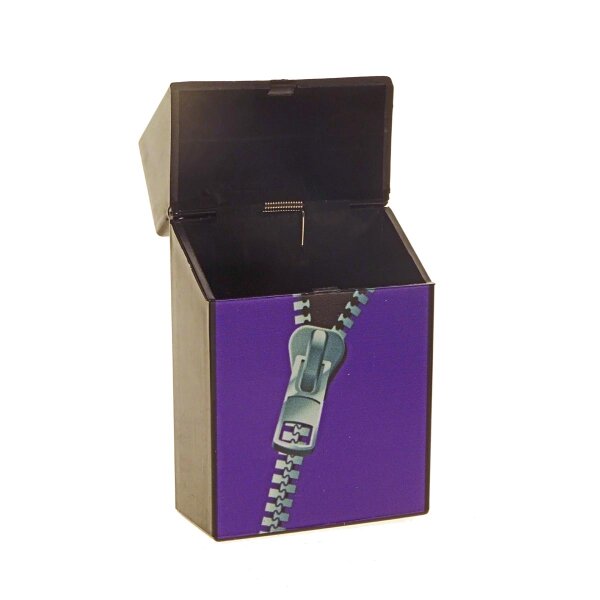 Estuche de cigarrillos Cremallera púrpura