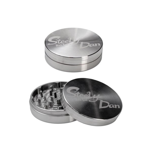 Grinder de acero Steely Dan 2 piezas 49mm con bolsa