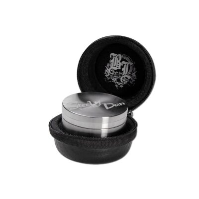 Grinder de acero Steely Dan 4 piezas 49 mm con bolsa