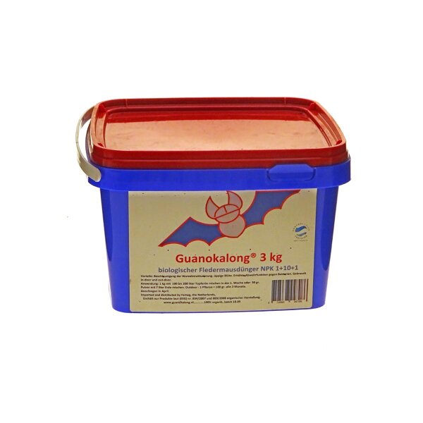 Guanokalong polvo guano de murciélago 3 kg