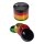 Black Leaf Rasta Grinder de aluminio 4 pzas. 39 mm